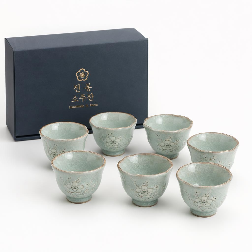 Traditional Soju Glass Set